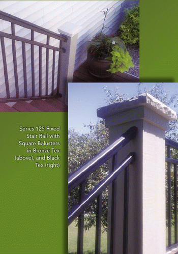 series 125 stair rail kit