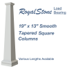 19-inch-x-13-inch-royalstone-smooth-tapered-fiberglass-square-columns