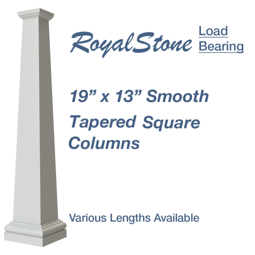19-inch-x-13-inch-royalstone-smooth-tapered-fiberglass-square-columns