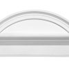 Fypon Bottom Trim Combination Segmented Arch Pediment