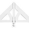 Fypon GPA86X32 Smooth Arched Gable Pediment