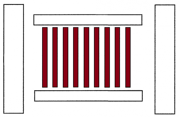 Afco Series 200, Aluminum Deck Board [36" Baluster Kit] for STRAIGHT Rail