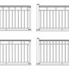 Afco Series 125, Afco Aluminum Railing Kits [STRAIGHT]