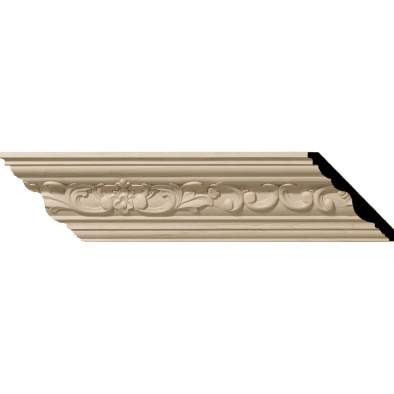 3-1/2"H x 3-5/8"P x 5"F x 96"L Medway Wood Crown Moulding