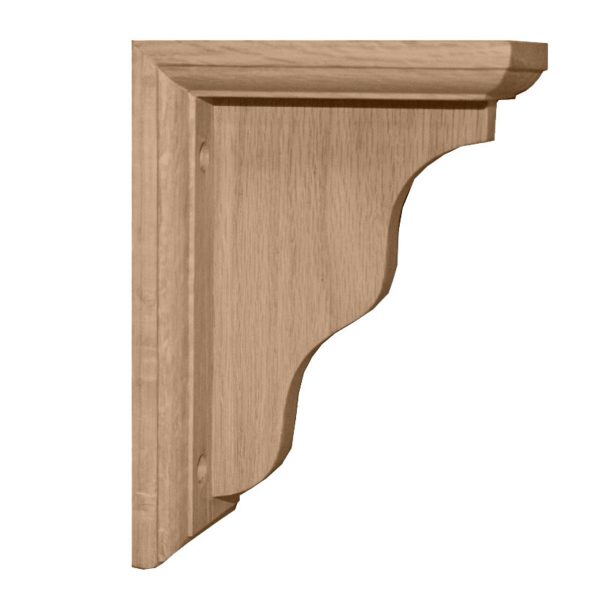 3"W x 5"D x 7"H Hamilton Traditional Wood Bracket