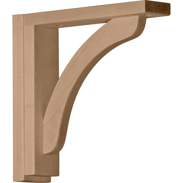 2-1/2"W x 10-3/4"D x 10-1/4"H Reece Shelf Wood Bracket