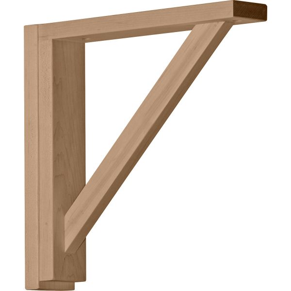 2-1/2"W x 12-3/4"D x 12-1/4"H Reece Shelf Wood Bracket