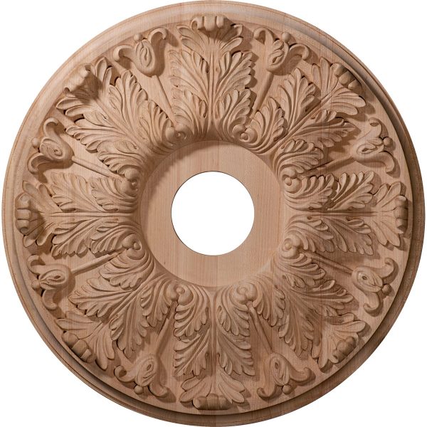 20"OD x 1-3/4"P Carved Florentine Ceiling Medallion