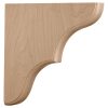 1-3/4"W x 7-1/2"D x 7-1/2"H Stratford Wood Bracket