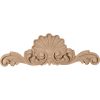 20-1/2"W x 1-3/4"D x 7"H Shell Wood Onlay