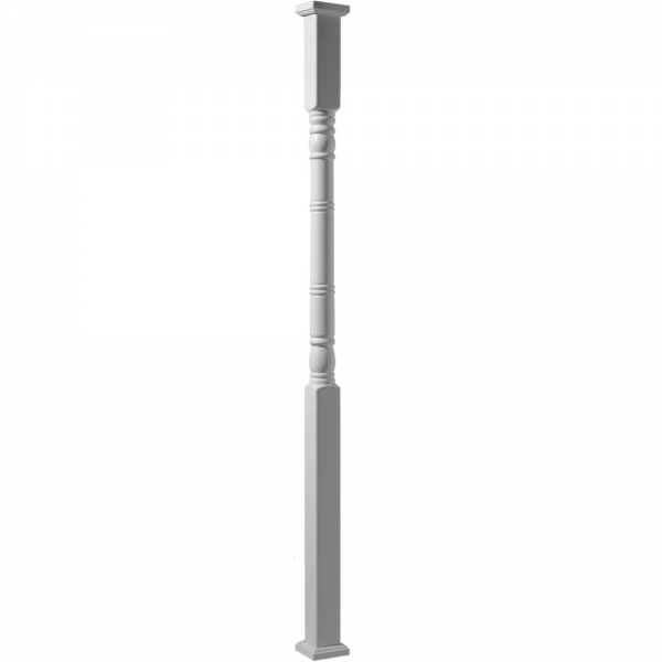 QuickPost Structural Porch Post with Lifetime [WHITE] Finish