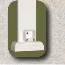 Afco Post-to-Post Style, (Half Post) Aluminum Wall Plate