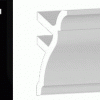 5-1/2" No-Nail Crown Moulding Pre-Cut MATCHING CORNERS for (NN556)