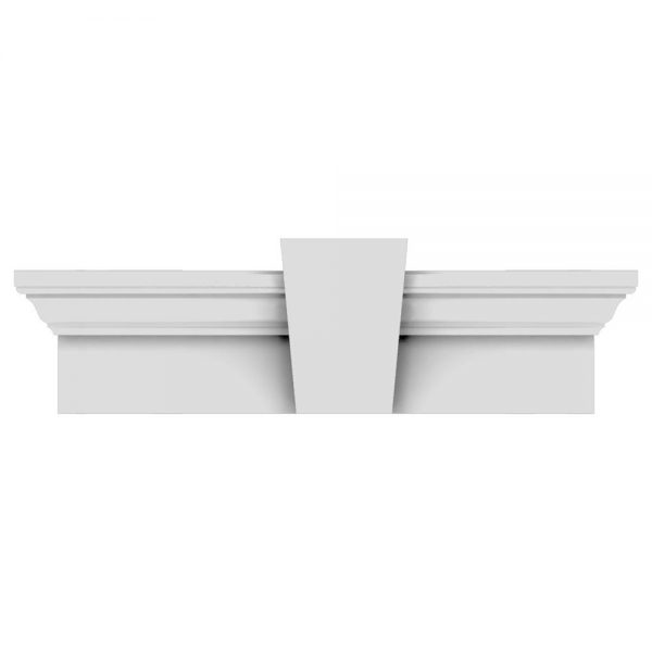 Fypon 9 inches Keystone K9MN Narrow Window Crosshead