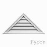 Fypon FTRLV60X23 Smooth Functional Triangle Louver