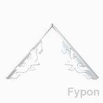 Fypon GPK401 Adjustable Pitch Gable Pediment Kit