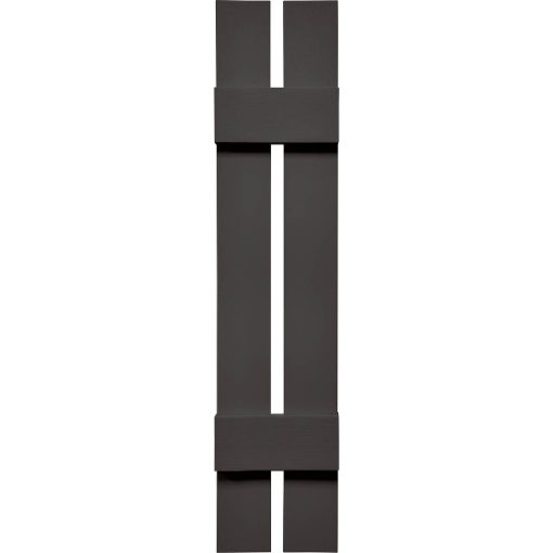 Specialty 7 3/4" Spaced 2-Board Vinyl Board-N-Batton Shutters w/ Shutter-Lok fasteners & color-matched screws (Pair)