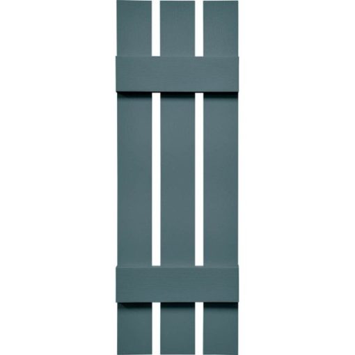 Standard 12" 3-Board Spaced w/ Shutter-Lok fasteners & color-matched screws (Pair)