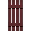 Specialty 16-1⁄4" 4-Board Spaced Board-N-Batton Shutters w/ Shutter-Lok fasteners & color-matched screws (Pair)