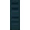 Speciality Cathedral Top Offset Mullion Open Louver w/ Shutter-Lok fasteners & color-matched screws (Pair)