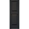 Specialty Raised Two Unequal Panel Shutters w/ Shutter-Lok fasteners & color-matched screws (Pair)