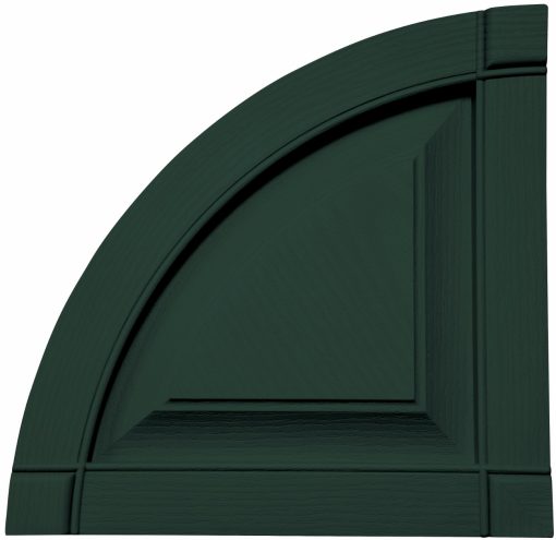 12 Inch x 12 Inch Quarter Round Arch Top Raised Panel (Per Pair)