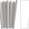 #005504 Polyurethane Scrolled Keystone 3" x 5-5/8" x 8-3/8"