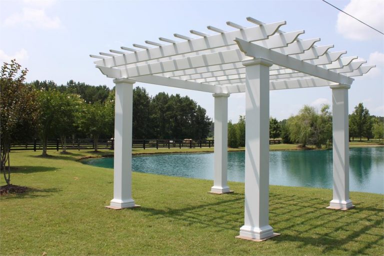 FGP1414SQ 14' x 14' Fiberglass Pergola with Square Columns