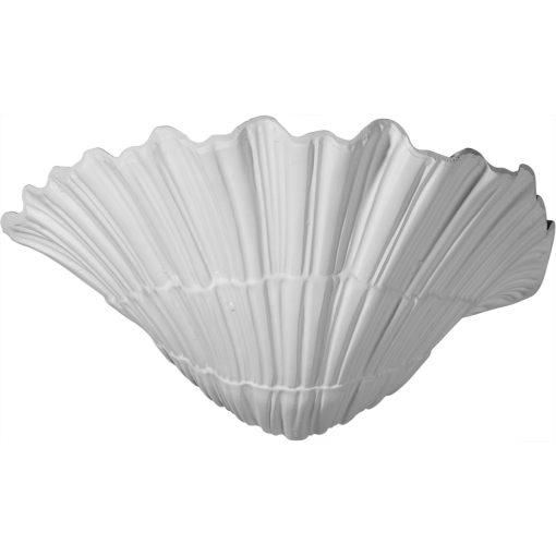 SCO11X07X06SH 11-3/8"W x 7-1/8"D x 6-5/8"H Shell Wall Sconce