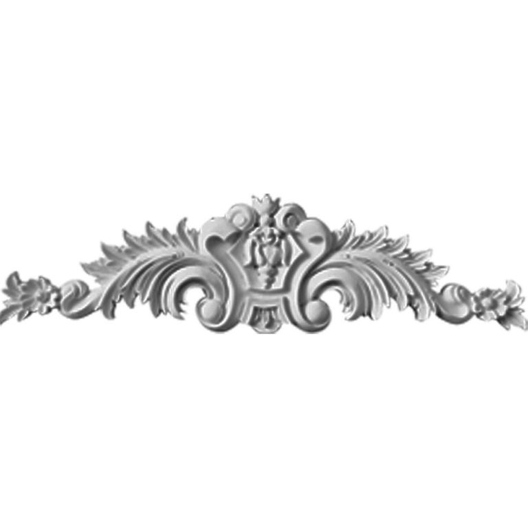 APL11X02X01SC 11-1/2"W x 2-7/8"H x 3/4"P Small Scroll Center with Scrolls