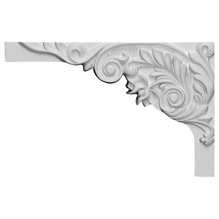 SB11X07SP-L 11"W x 7"H x 5/8"D Springtime Stair Bracket,Left