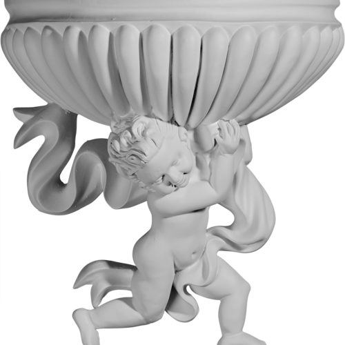 SCO14X06X15AN-L 14-1/8"W x 6-7/8"D x 15-1/8"H Angel Wall Sconce Left