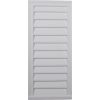 GVVE16X36D 16"W x 36"H Vertical Gable Vent Louver,Decorative