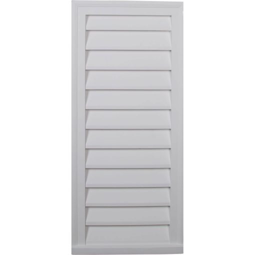 GVVE16X36D 16"W x 36"H Vertical Gable Vent Louver,Decorative