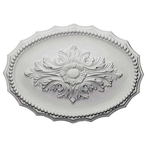 CM16OX 16-7/8"W x 11-3/4"H x 1-1/2"P Oxford Ceiling Medallion