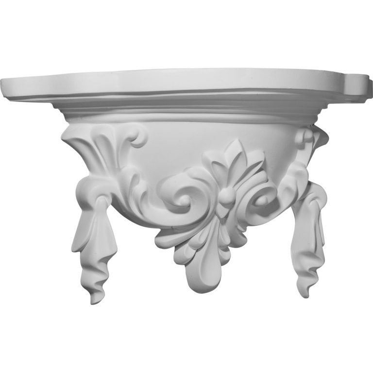 SH17X09X05CH 17-5/8"W x 5-7/8"D x 9-1/4"H Tassel Decorative Shelf