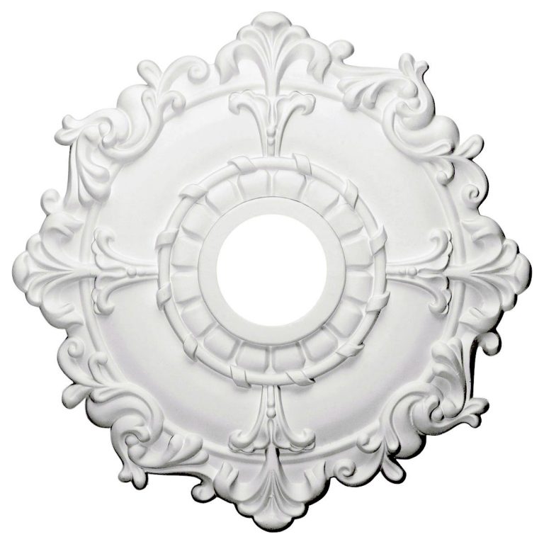 CM18RL 18"OD x 3-1/2"ID x 1-1/2"P Riley Ceiling Medallion