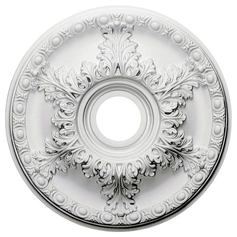 CM18GA 18"OD x 3-1/2"ID x 1-3/4"P Granada Ceiling Medallion