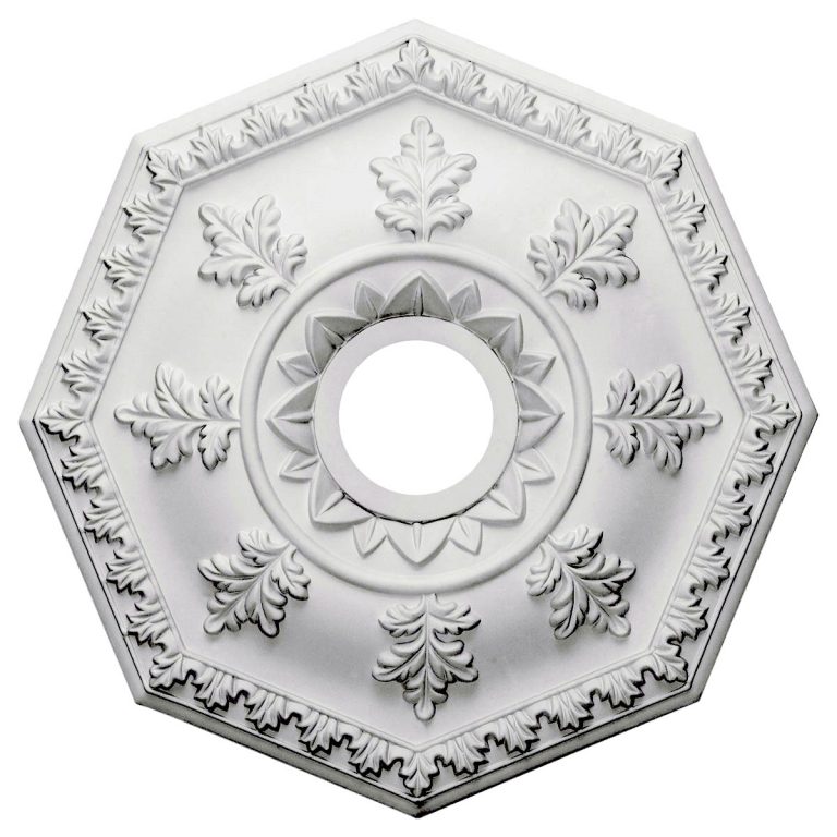 CM18NT 18"OD x 3-1/2"ID x 1-1/2"P Nottingham Ceiling Medallion