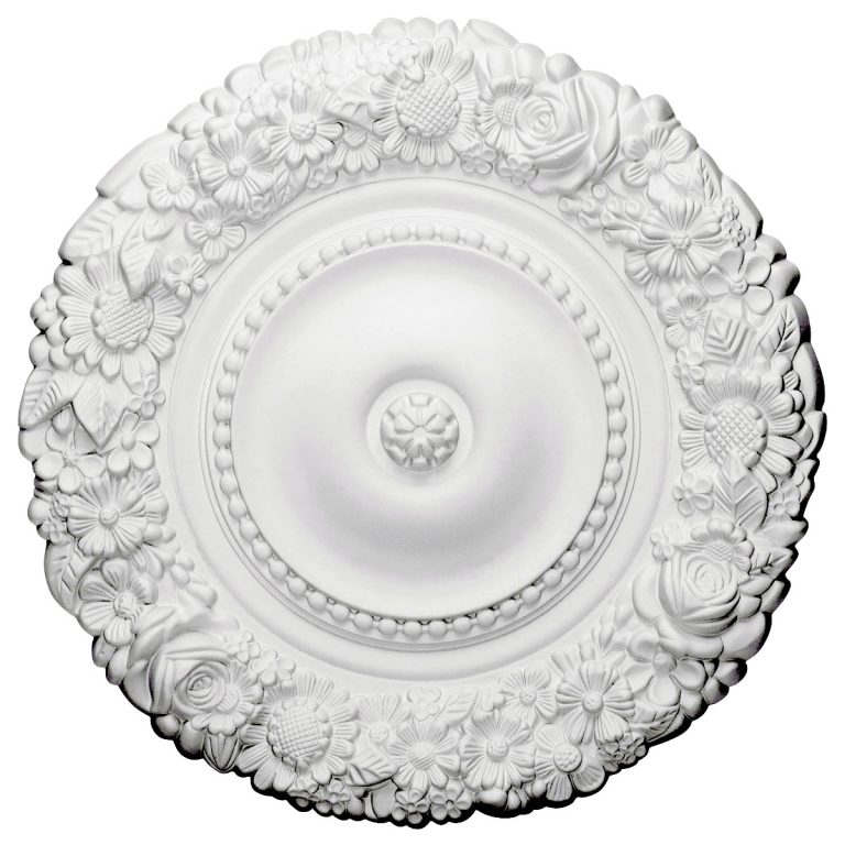 CM21MA 21"OD x 2-1/4"ID x 2"P Marseille Ceiling Medallion