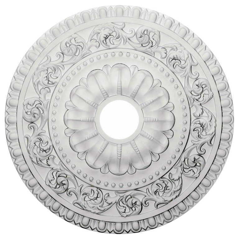 CM23VA 23-1/2"OD x 3-1/2"ID x 2-1/8"P Vaduz Ceiling Medallion