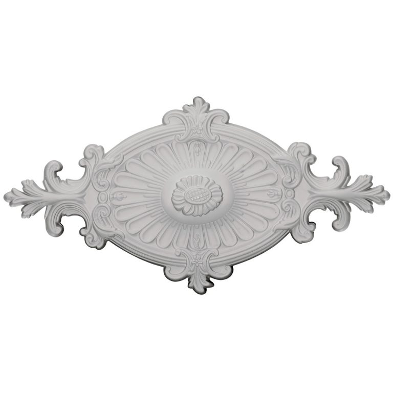 CM23RO1 23-1/2"W x 12-1/4"H x 1-1/2"P Quentin Ceiling Medallion
