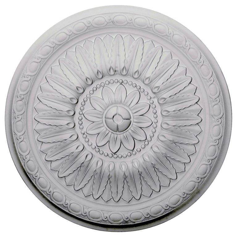 CM24TE 24"OD x 1-5/8"P Temple Ceiling Medallion