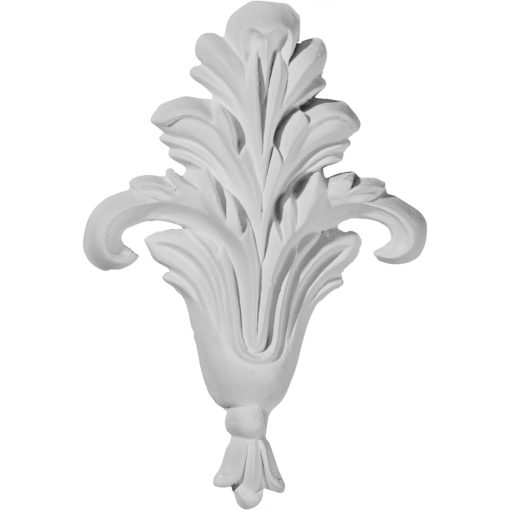 ONL03X04X01LF 3"W x 4-1/2"H x 1/2"P Small Foliage Onlay