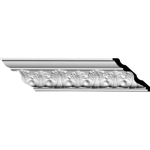 MLD03X03X04LE 3-1/8"H x 3-1/2"P x 4-3/4"F x 94-5/8"L Legacy Acanthus Leaf Crown Molding