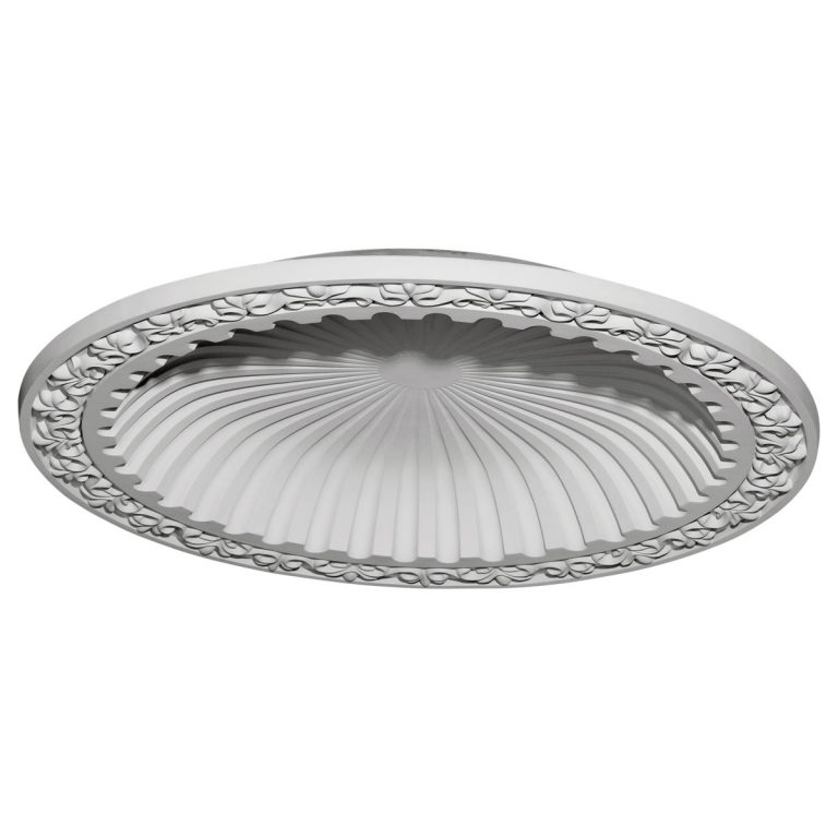DOME39MI 39-3/8"OD x 31-1/8"ID x 4-1/8"D Milton Recessed Mount Ceiling Dome (33-1/2"Diameter x 4"D Rough Opening)