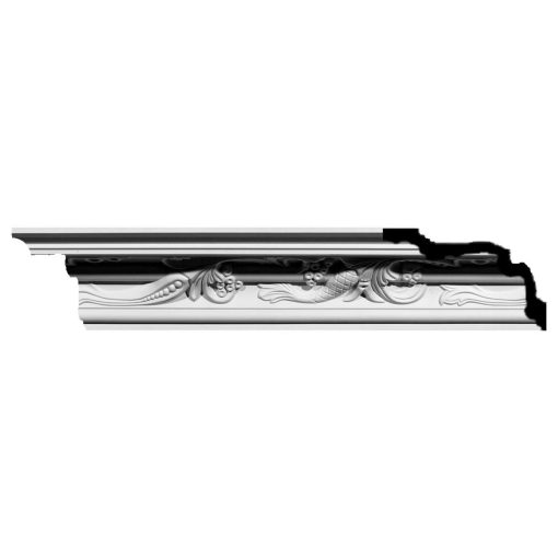 MLD04X07X08PE 4-1/2"H x 7-1/4"P x 8-1/2"F x 94-1/2"L Piedmont Molding