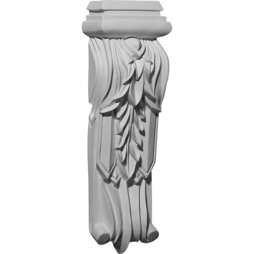 C8040 4-7/8"W x 2-3/4"D x 15-1/4"H Leaf Drop Corbel