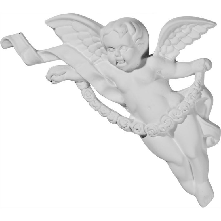 ONL05X06X01AN-R 5-1/8"W x 6-5/8"H x 1-1/8"P Angel Onlay Right