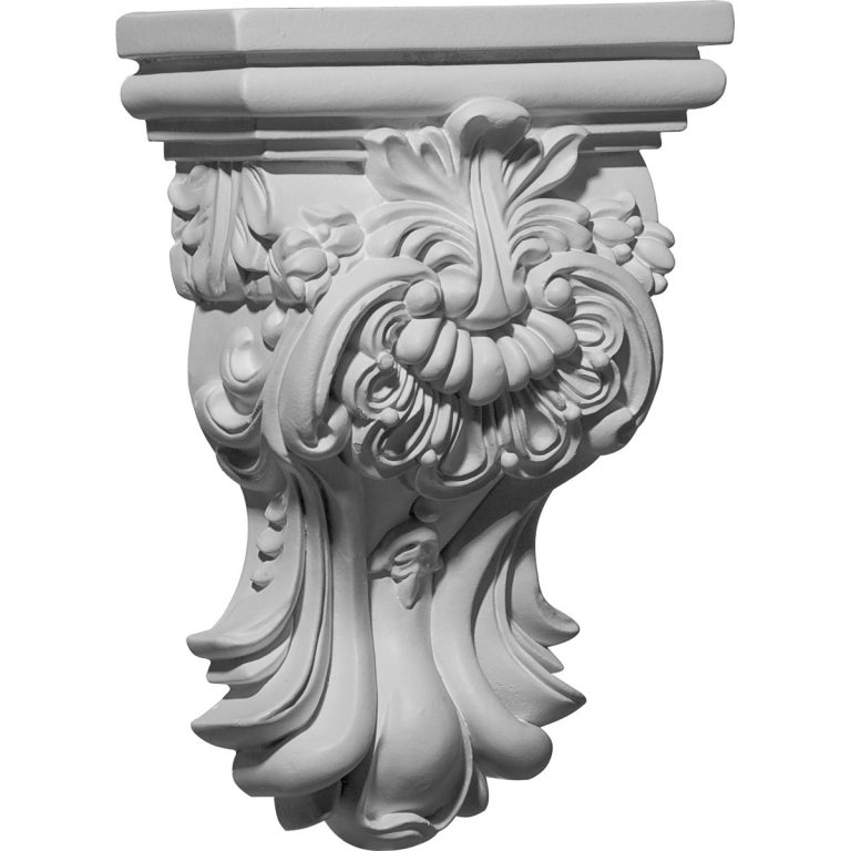COR05X02X07HI 5-3/8"W x 2-1/2"D x 7-3/4"H Hillsborough Corbel